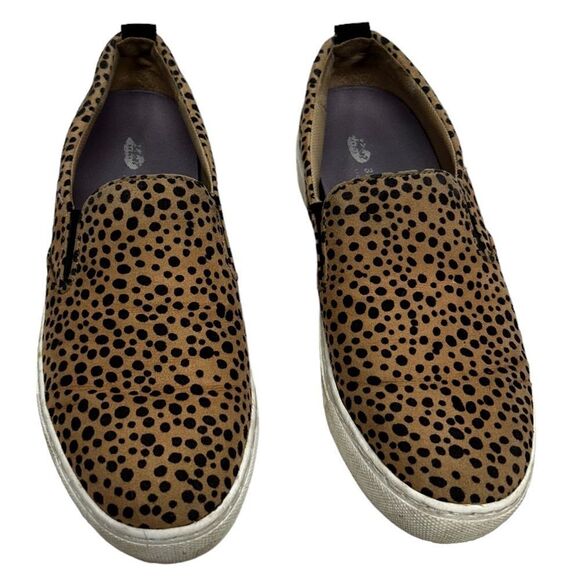 Dr. Scholl’s Be Free Energy Technology Leopard Print Slip on Sneaker Cheetah - Picture 2 of 11